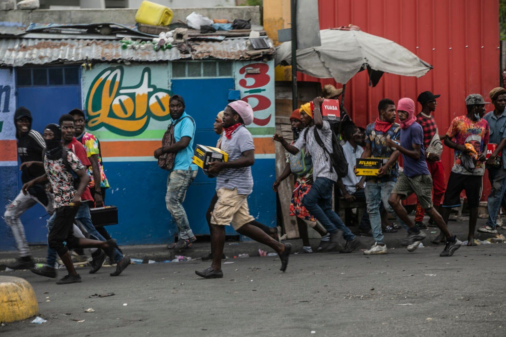 APTOPIX Haiti Protest